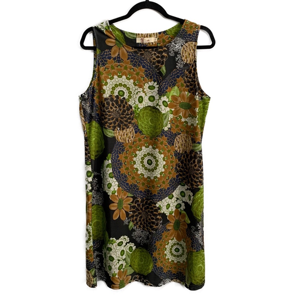 Aryeh Floral Print Sleeveless Dress
